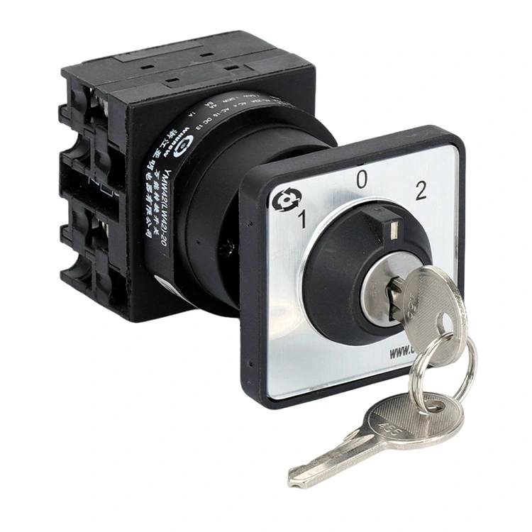 مركز التحكم بمقبض المفتاح 20 أمبير يقوم بتثبيت مفتاح الكاميرا ثلاثي المواضع