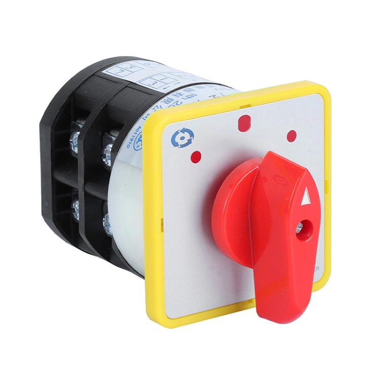 مفتاح تحويل دوار للتحكم بمقبض يدوي 25 أمبير