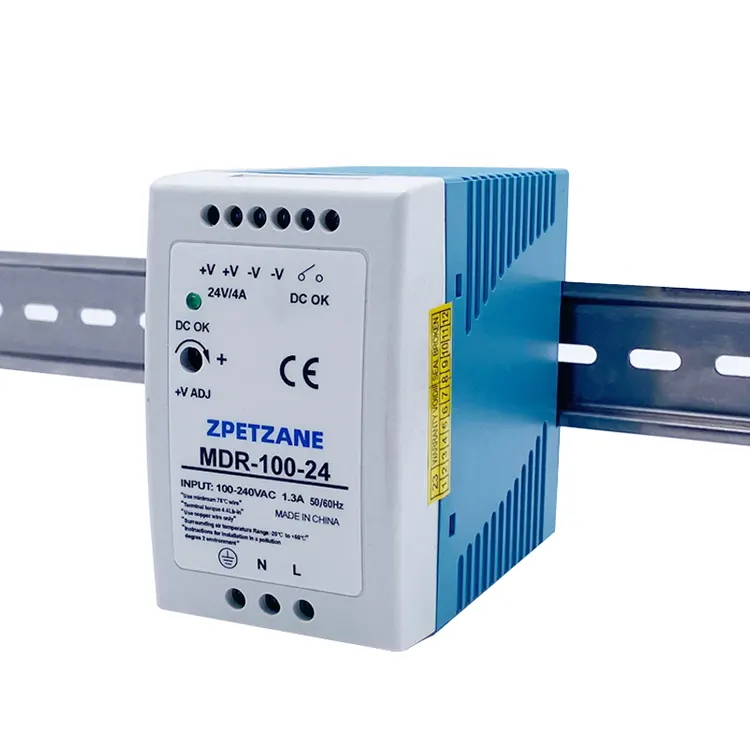 MDR-100W DIN السكك الحديدية شنت مفتاح التيار الكهربائي